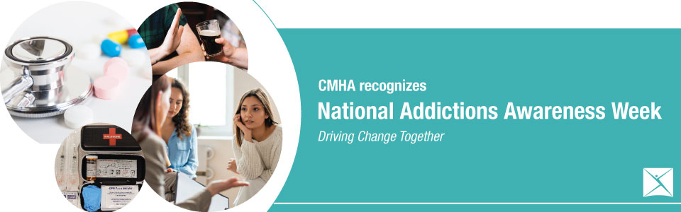 CMHA Thames Valley Addiction & Mental Health Services recognizes National Addictions Awareness Week